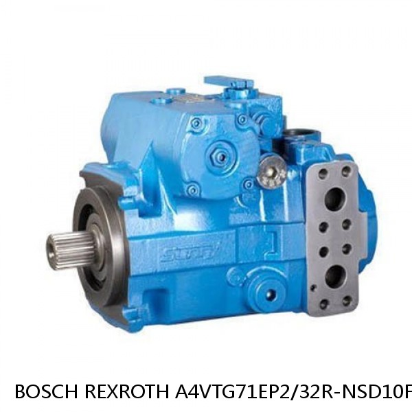 A4VTG71EP2/32R-NSD10FXX1ST-S BOSCH REXROTH A4VTG AXIAL PISTON VARIABLE PUMP #1 image